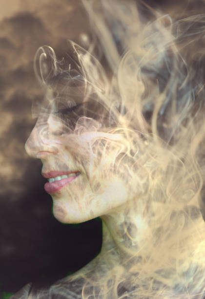 istock Creative photo manipulation of a portrait 1284603693