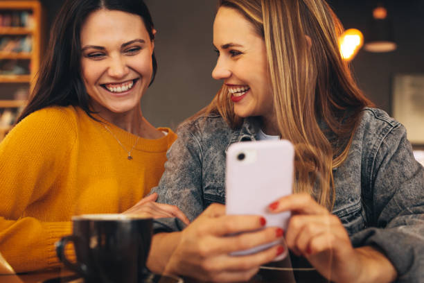 istock Cheerful friends meeting on weekend 1284604994