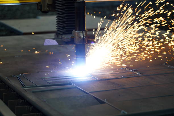 istock cutting iron and steel with cnc laser and plasma 1284608804