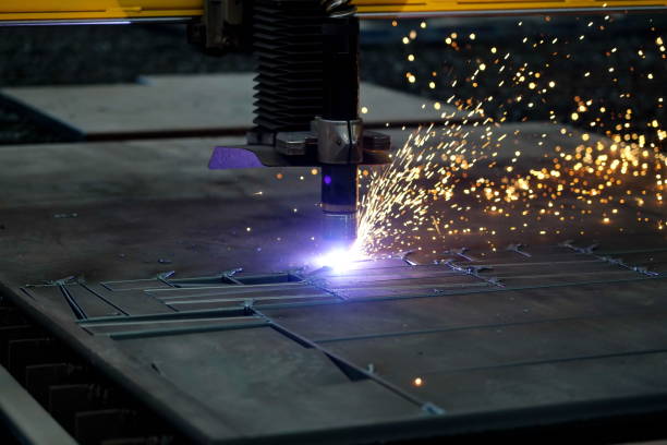 istock cutting iron and steel with cnc laser and plasma 1284608820
