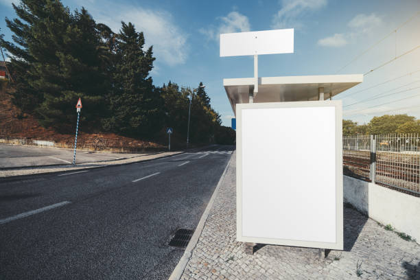 istock A billboard on a suburban bus stop 1284609872