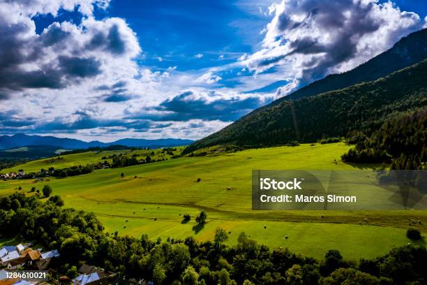 Slovakia Nature Hill Forest Valley Stock Photo - Download Image Now - Beauty, Cloud - Sky, Color Image