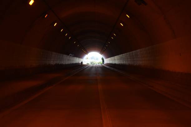 istock The scene of a small tunnel. 1284611270
