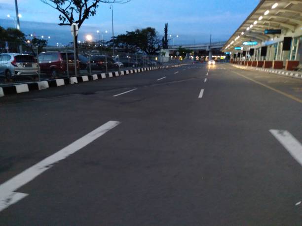 istock an airport's car park road 2 1284617823