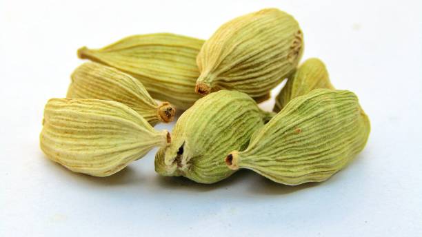 istock elaichi or cardamom on a white background 1284623227