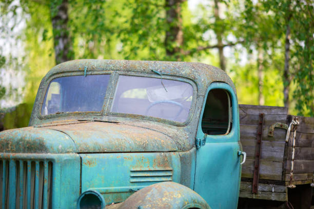 istock Abandon for years and old trucks 1284624577