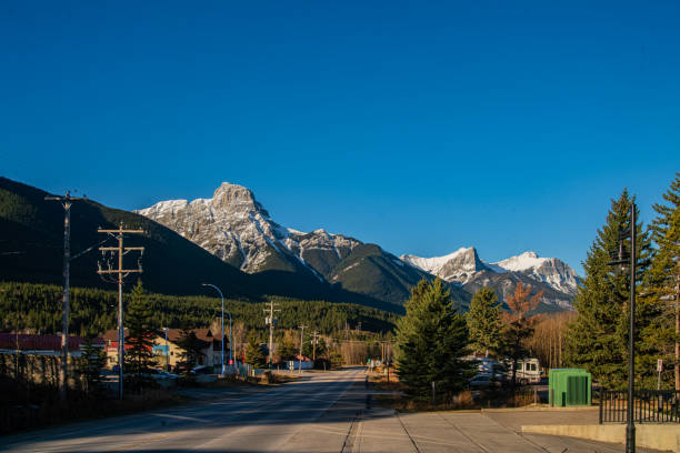 istock Dead Man's Flats Facing the Three Sisters Rocky Mountains 1284626484