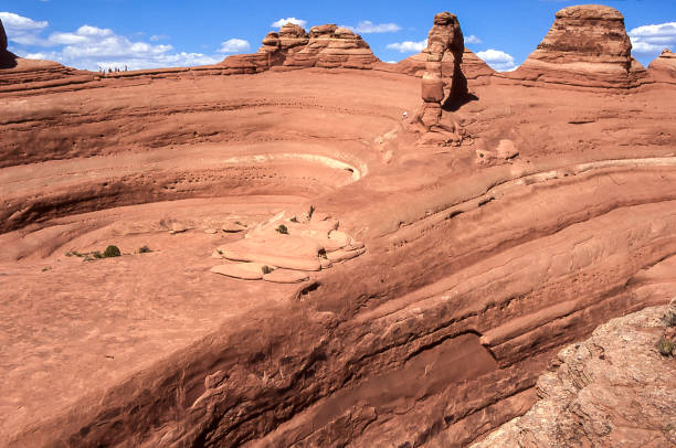 istock Delicate Arch in Arches National Park in Utah. 1284630015