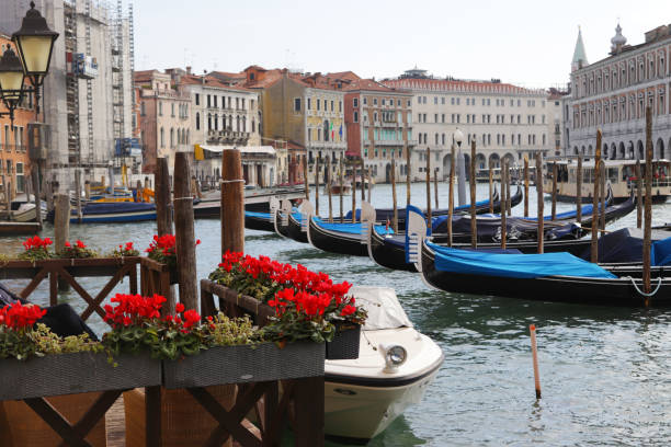 istock gondolas without people in Venice Italy in summer during quarantine 1284631929