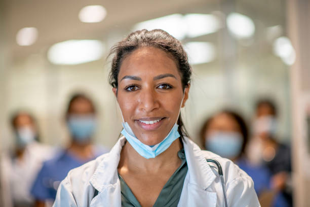 istock Healthcare workers portrait 1284636195