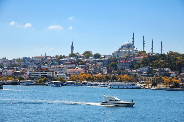 istock Istanbul Bosphorus tour and view from Galata Bridge 1284637482