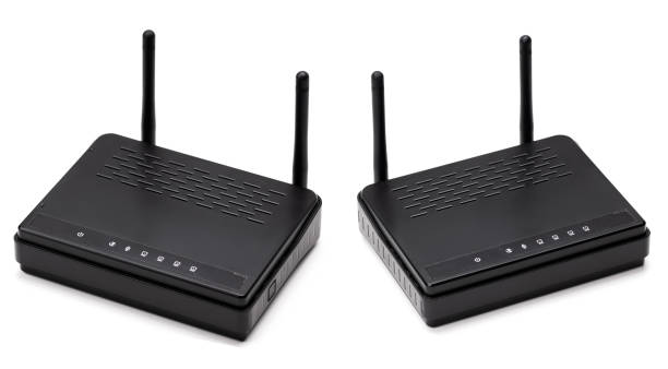 istock set of wifi router isolated on a white background. wireless hardware equipment 1284639909