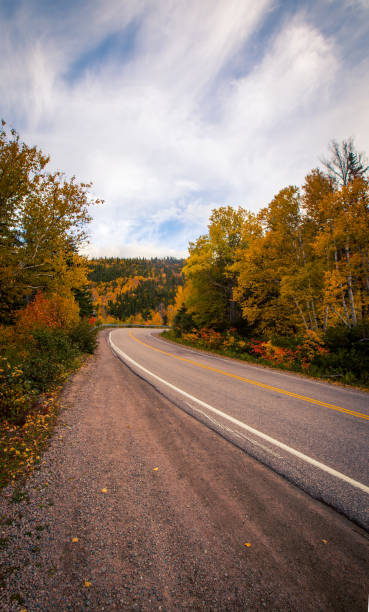 istock highway thru Cape Breton Highlands park 1284640782