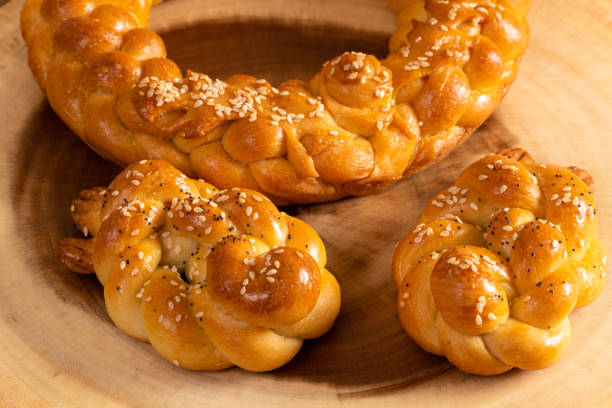 istock Homemade Braided White Bread 1284644129