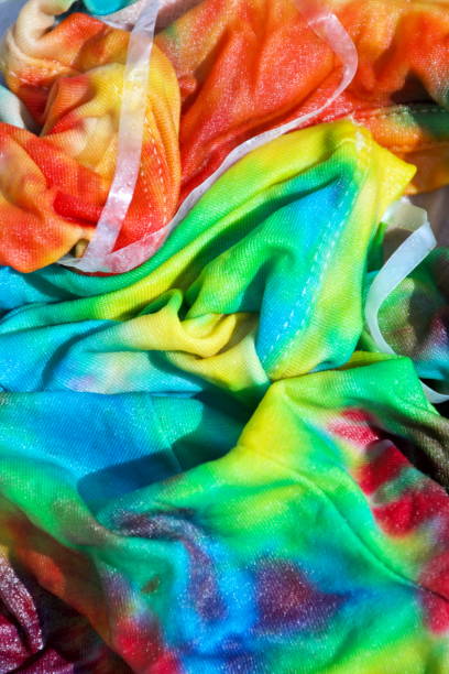istock Washing Tie Dye T-Shirts 1284644195