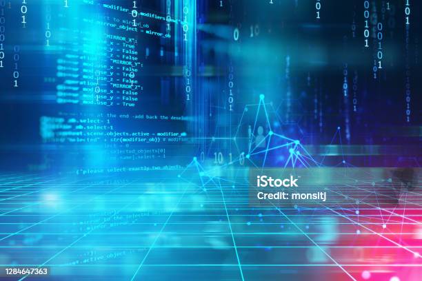 Programming Code Abstract Technology Background Of Software Developer ...