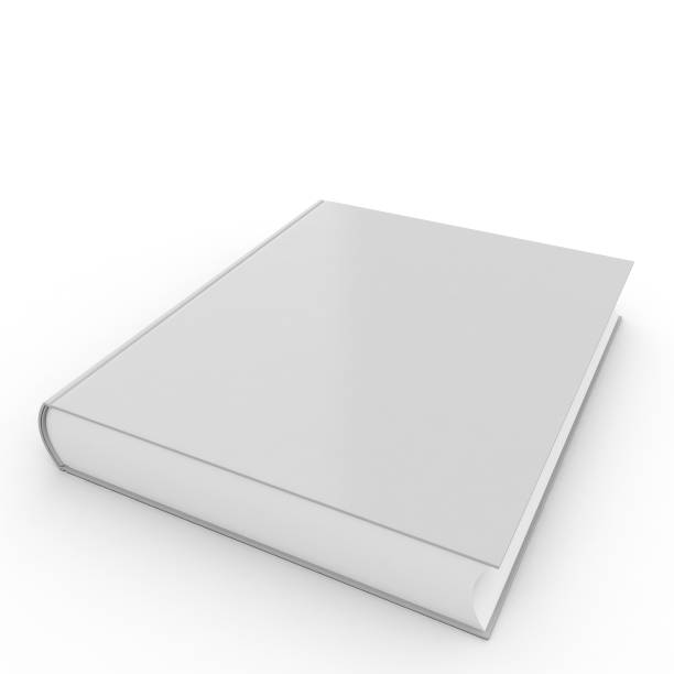istock 3d Blank book cover over white background 1284649506
