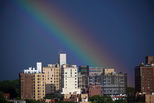 Rainbow Over New York