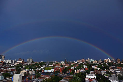 Rainbow Over New York