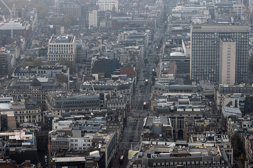 Aerial Views Of London, England