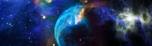 istock High quality space background. Elements of this image furnished by NASA. 1284672606