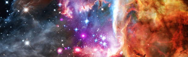 istock Nebula and galaxies in space. Space many light years far from the Earth. Elements of this image furnished by NASA. 1284673398