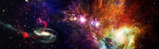istock High quality space background. Elements of this image furnished by NASA. 1284673490