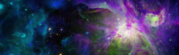 istock Fiery explosion in space. Abstract illustration of universe. Elements of this image furnished by NASA 1284673672