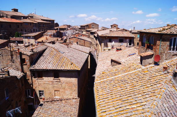istock Aerial view of Volterra 1284679900