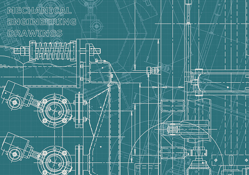 Vector Engineering Illustration Computer Aided Design Systems ...