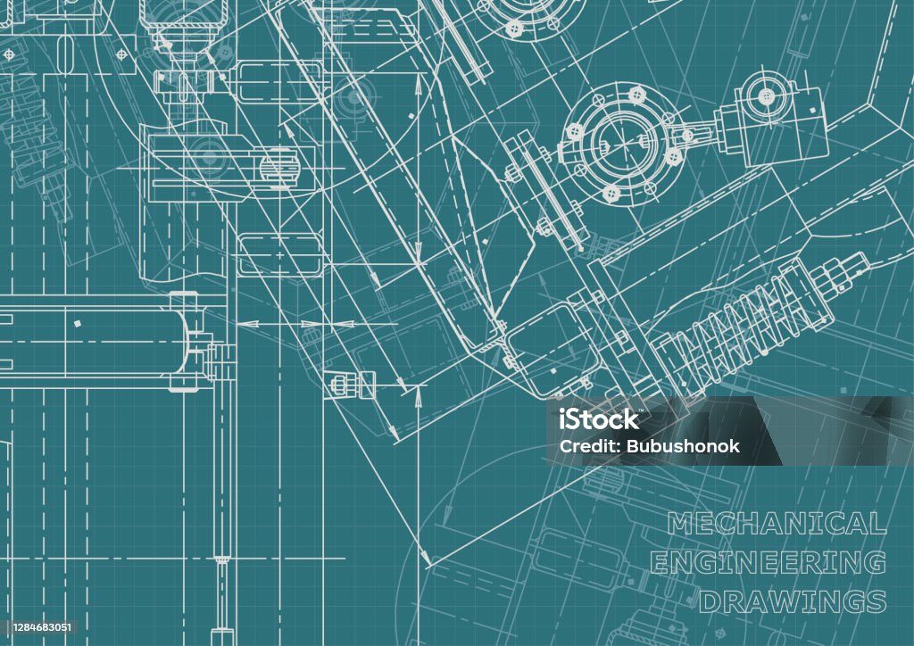 Vector Engineering Illustration Computer Aided Design Systems ...