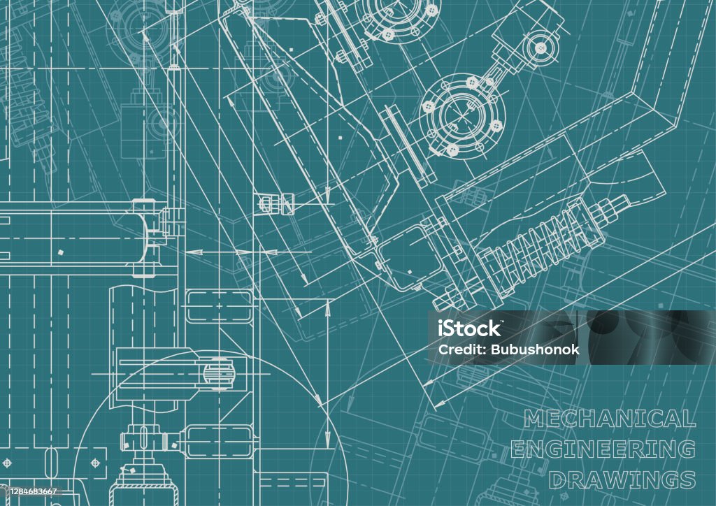 Vector Engineering Illustration Computer Aided Design Systems ...