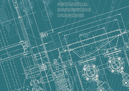 Vector Engineering Illustration Computer Aided Design Systems ...