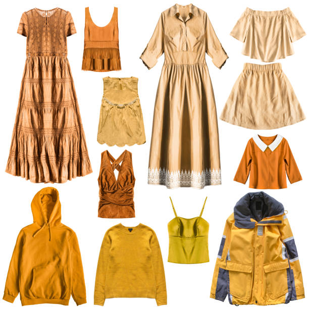istock Yellow clothing isolated 1284684247