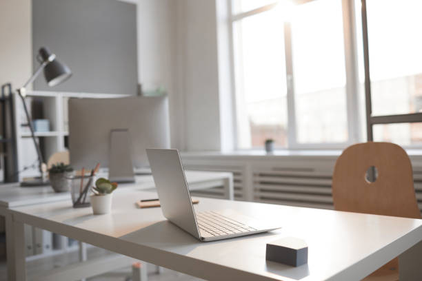 istock Workplace of business person 1284685624