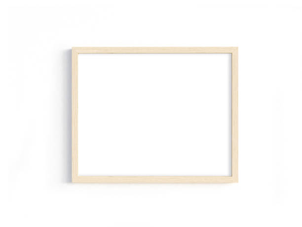 istock A mockup of thin horizontal wooden frame 1284691930