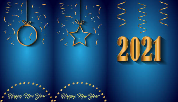 illustrations, cliparts, dessins animés et icônes de 2021 bon nouvel an pour vos invitations de saison, affiches festives, cartes de vœux. - 18630