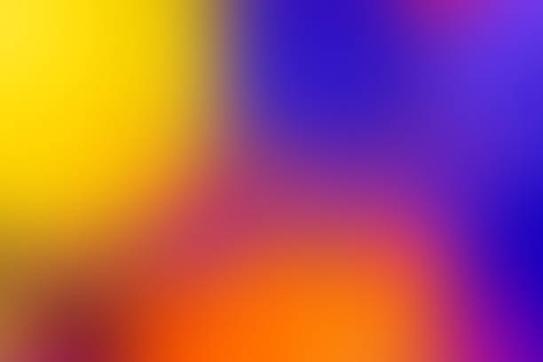 istock Blurred background in vibrant neon colors. Multicolored blurry abstract colorful texture pattern for design 1284704139
