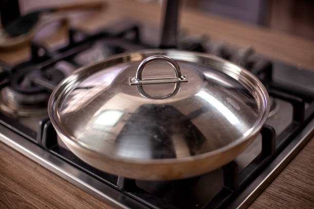 istock kitchen utensils and utensils in the home kitchen. 1284709444