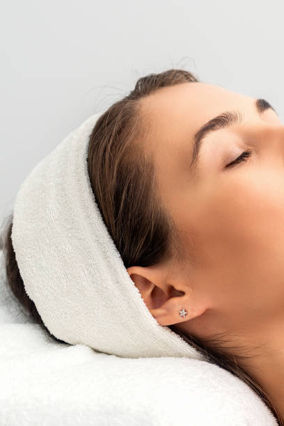 istock Woman waiting for cosmetic procedure 1284718854