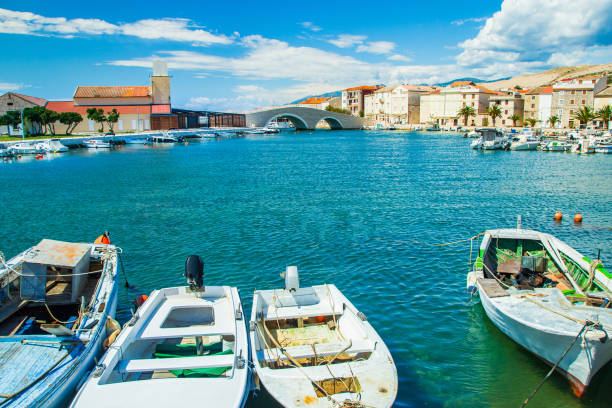 istock Old town of Pag, Croatia 1284723202