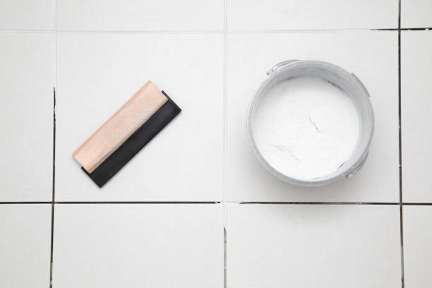 Grouting Process Ceramic Tableware 360+ Grout Restoration Stock Photos, Pictures & Royalty-Free Images ...