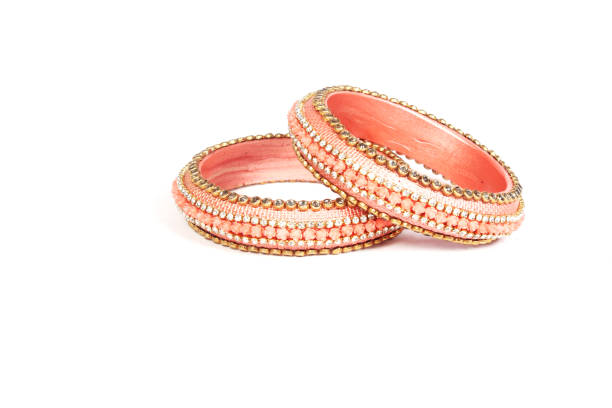 istock Ethnic Traditional Indian Bangle Wear in Wrist. 1284730957