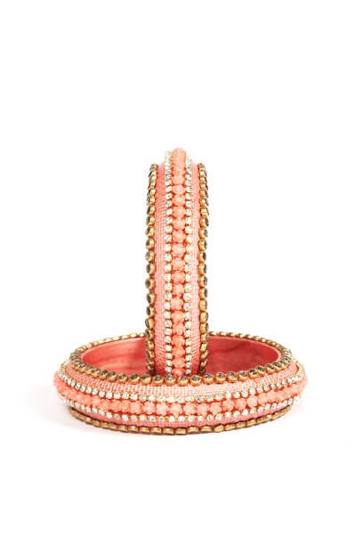 istock Ethnic Traditional Indian Bangle Wear in Wrist. 1284731005