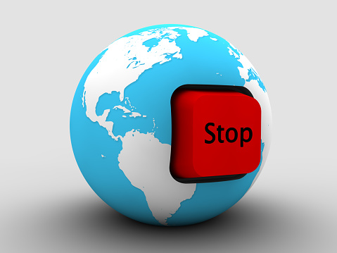 Stop button attached to the world. Faced with a thousand and one problems, the world perhaps needs a stop. The Covid-19 pandemic provided this.