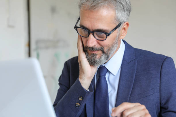 istock Businessman in the office 1284743413