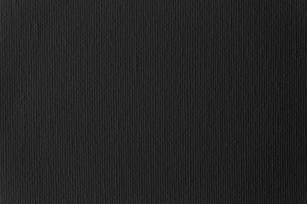 Canvas Background Black Total Texture Linen Cotton Textile Pattern Close-Up Macro Photography Canvas Background Black Total Texture Linen Cotton Pattern Close-Up Design template for presentation, flyer, card, poster, brochure, banner linen stock pictures, royalty-free photos & images