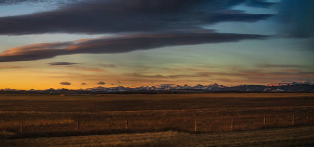 Mountain Landscape - Rocky Mountains around Banff, Alberta, Canada