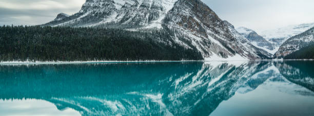 Mountain Landscape - Lake Louise, Banff National Park, Alberta, Canada