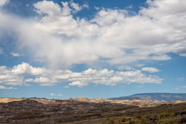 istock Desert Scene in Summer in Cathedral Valley 1284757005